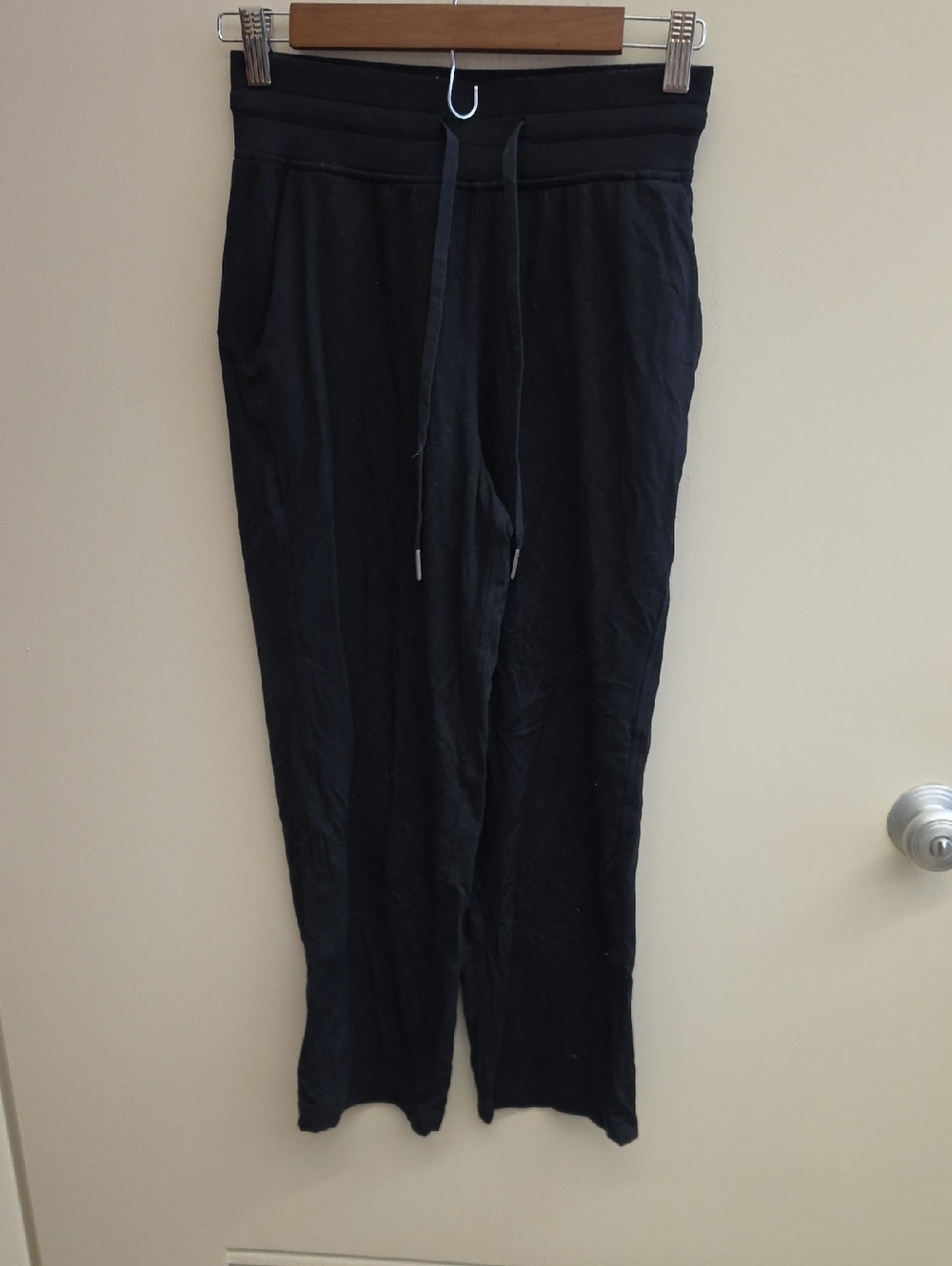lululemon athletica Black Drawstring Lounge Pants